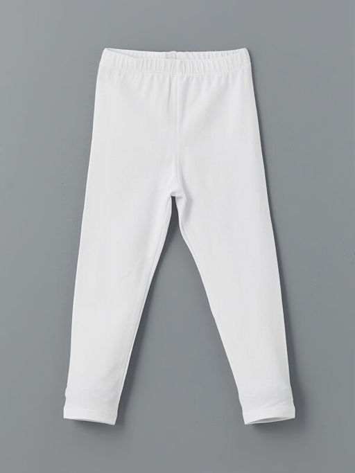 Beli Lastikli Basic K?z ?ocuk Tayt