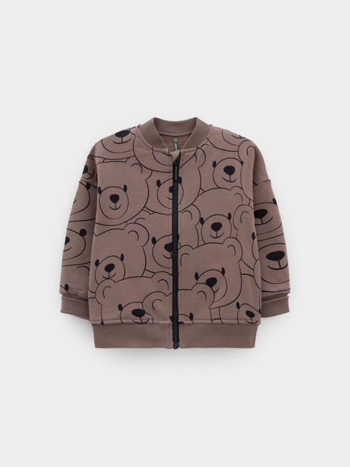 КР 302777/бразильский дуб,мишка к654 жакет (бомбер) д/мал яс