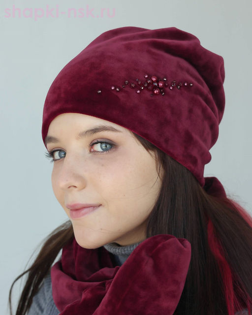 65/10-2 Колпак женский флис (55-58)