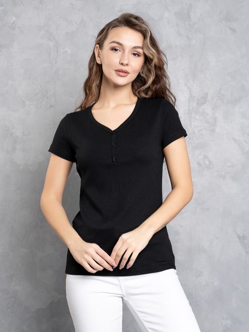 Футболка рубчик лапша кашкорсе с лайкрой.. - Binita фото 4