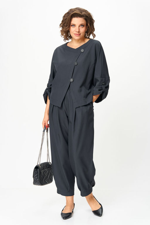 Костюм Michel Chic 1436 темный графит