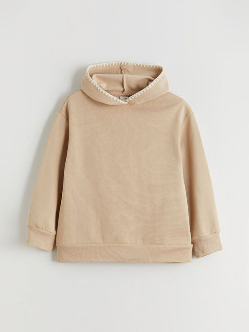 Kap??onlu K?z ?ocuk Sweatshirt