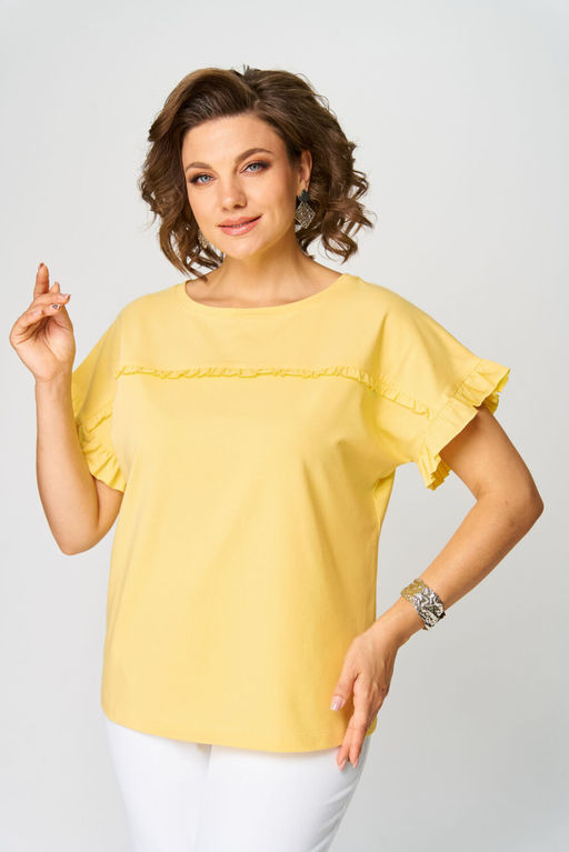 Футболка Rumoda 2264 жёлтый  фото 6