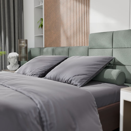 Постельное бельё Этель Евро Tencel 200*220см, 230*245см, 50*70см-2шт, цвет серый  фото 3