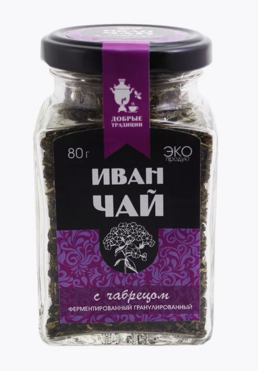 Иван-чай гранулированный с чабрецом, 80г