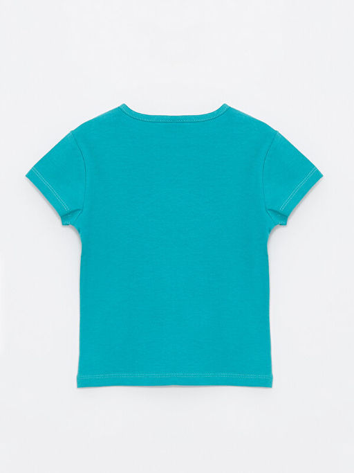 Bisiklet Yaka K?sa Kollu Bask?l? Erkek Bebek ?ortlu Pijama Tak?m? - Waikiki фото 3