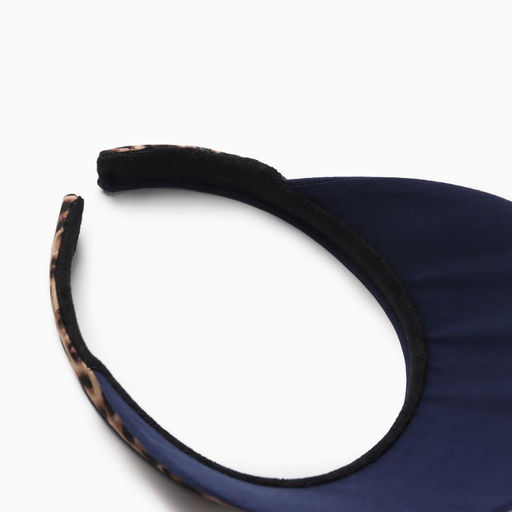 Козырёк MINAKU Leopard, тёмно-синий, размер 56-58