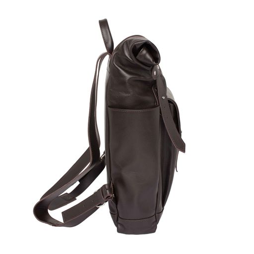 Рюкзак для ноутбука из кожи Eliot Black - Lakestone фото 21