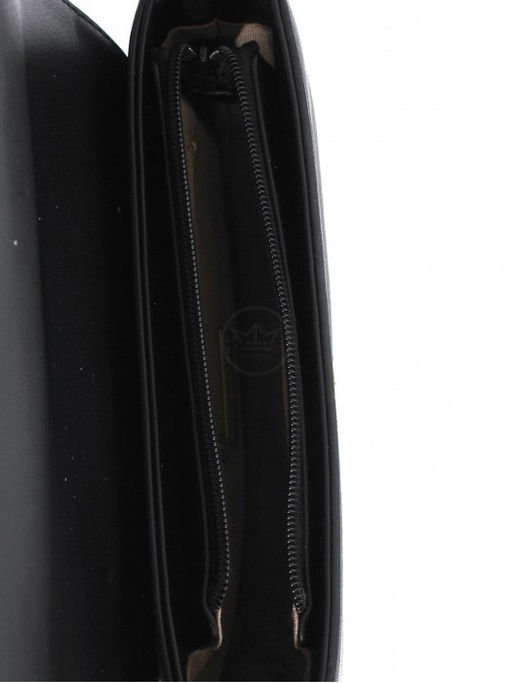 Сумка женская искусственная кожа DJ-СМ 7382-BLACK, 1отд, плечевой ремень, черный SALE 263903 - Adelia фото 7