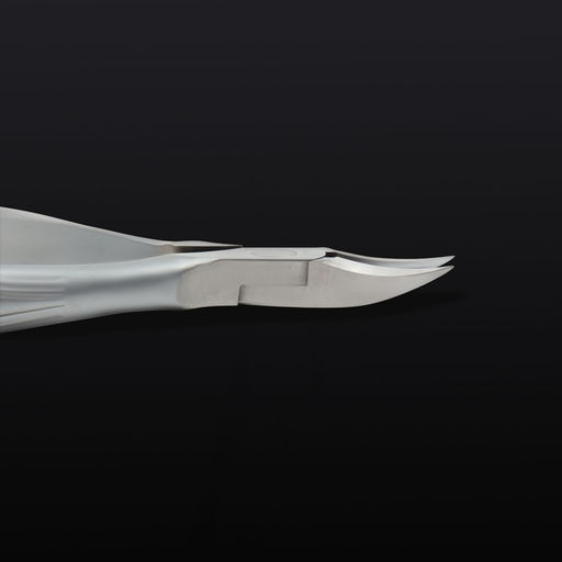 Кусачки педикюрные Premium satin, скрытая пружина, 10,9 см, длина лезвия - 16 мм, цвет серебристый - Queen fair фото 6