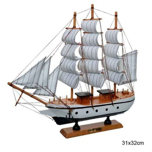 Макет парусного корабля 31х32 см / 8336 /уп 18/ - Галеонтрейд фото 3