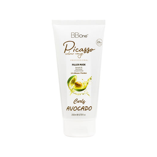МАСКА-ФИЛЛЕР AVOCADO CURLS FILLER MASK, 200МЛ - Picasso фото 2