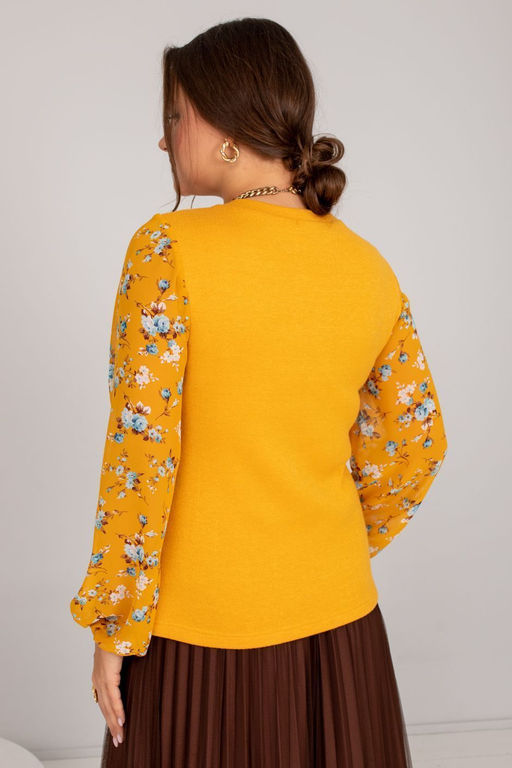 Джемпер АА-34 горчица