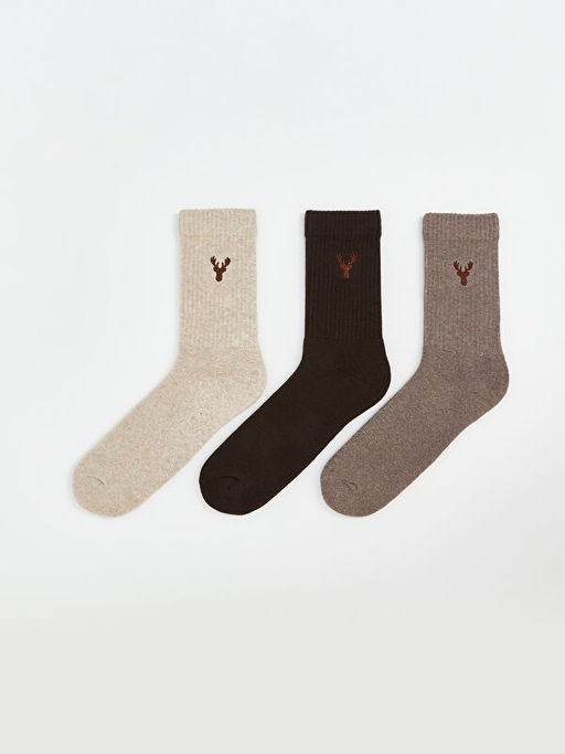 Nak??l? Erkek Soket ?orap 3l?