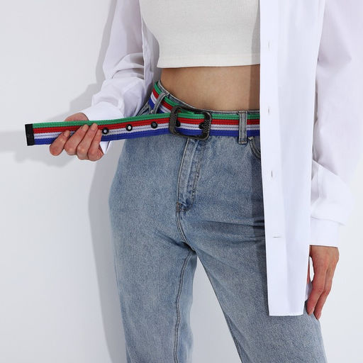 Ремень женский, ширина 4,2 см, пряжка металл, цвет разноцветный - Simaland фото 3