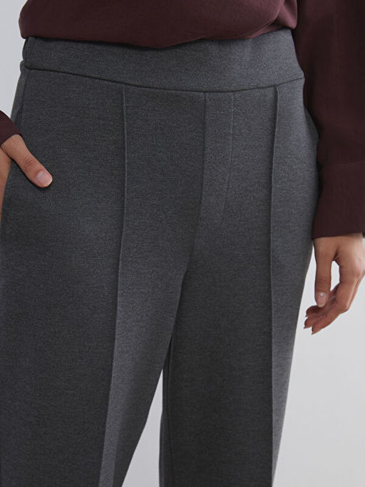 Dar Fit Geni? Pa?a Kad?n Pantolon