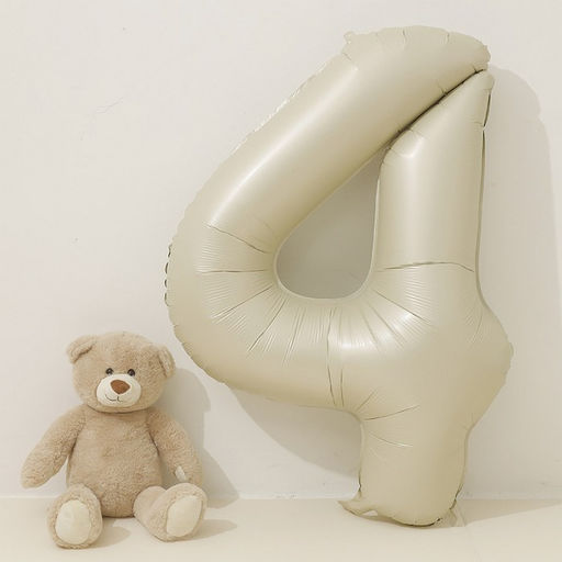 Воздушный шар фольгированный 40" цифра 4