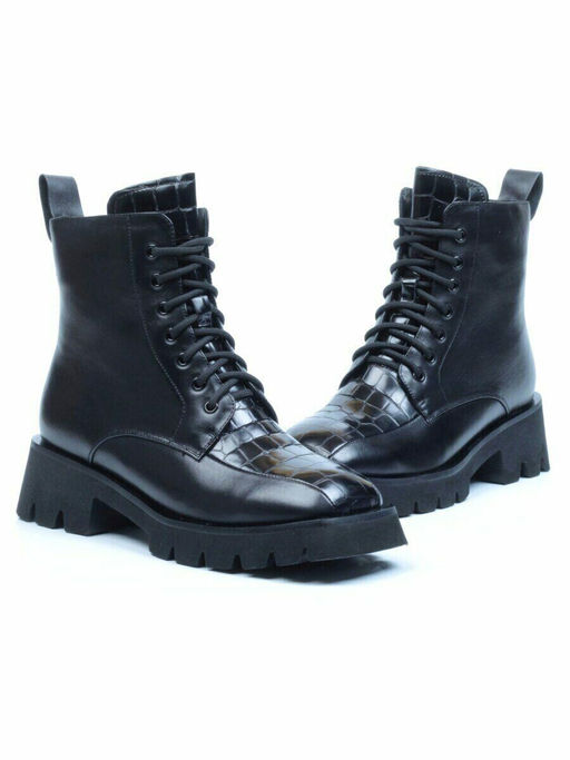 101-CG34-1 BLACK Ботинки демисезонные женские - No name фото 30