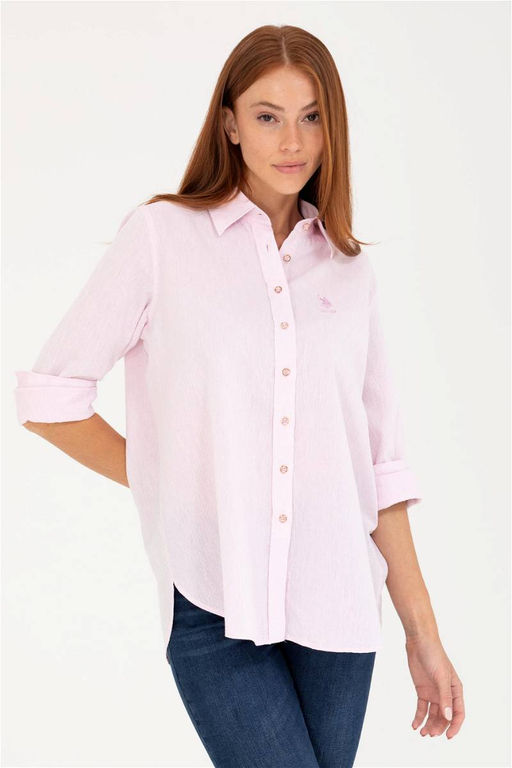 U. S. Polo Assn Женская рубашка с длинным рукавом Magnolia - U.s. polo assn фото 10