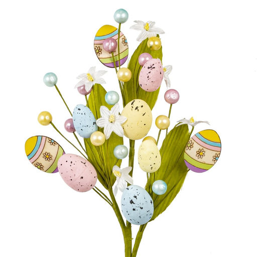 Ветка искусственная "Пасхальная", L14 W4,5 H35 см