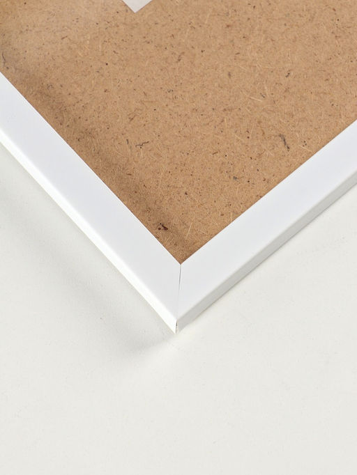 Фоторамка для фото 40×60 см «Премиум», пластик, белый