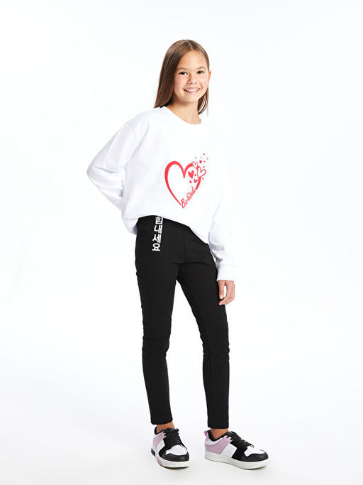 Beli Lastikli K?z ?ocuk Tayt - Waikiki фото 4