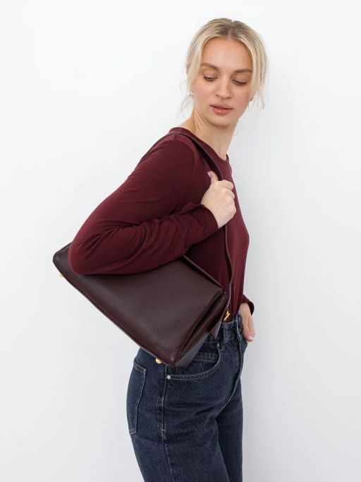 Сумка 1103-1MP wine red Polina&Eiterou