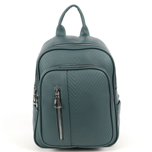 Женский рюкзак из эко кожи 0970 Синий - Cidirro фото 2