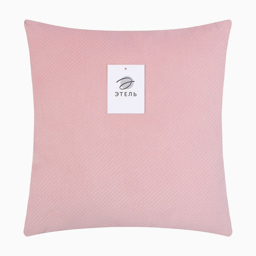 Наволочка декоративная Этель жемчуг 42*42 см, розовый  фото 4
