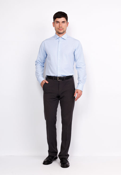 Сорочка мужская длинный рукав GREG 213/199/1021/Z  фото 4