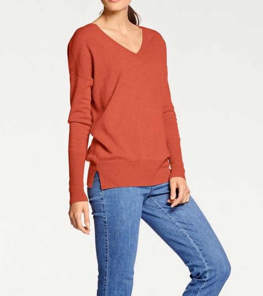 Пуловер, мандериновый - Patrizia dini фото 5