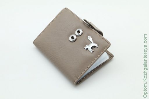 Женская кожаная визитница Sergio Valentini СВ 8032-010 фото 2