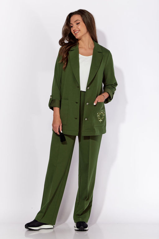 Костюм ТАиЕР 1215 зеленый  фото 3