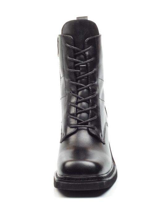 SE21W-2A BLACK Ботинки зимние женские (натуральная кожа, натуральный мех) - Фабричный китай фото 7