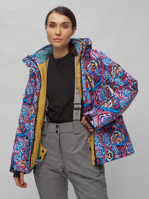 Горнолыжный костюм женский синего цвета 02302-1S - Chunmai фото 16