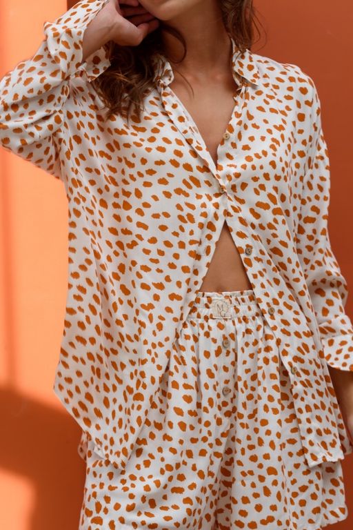 Костюм SET003/06/Молочный, коричневый