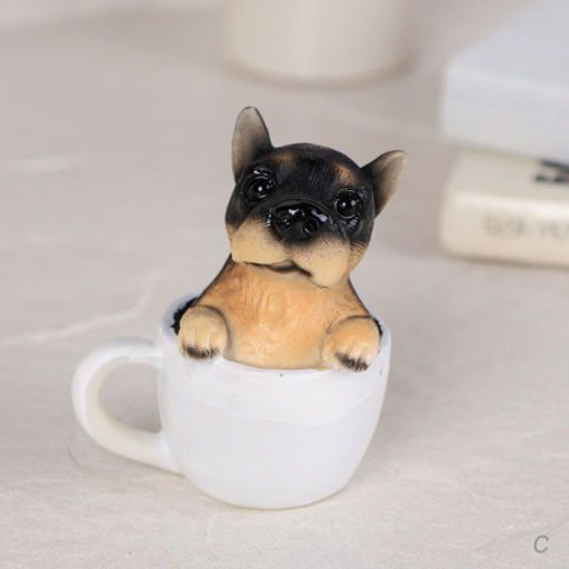 Фигурка Собака в кружке 9 см / CW421-19 /уп 120/ - Галеонтрейд фото 2