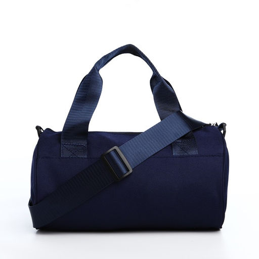 Сумка молодёжная на молнии, цвет синий - Simaland фото 4