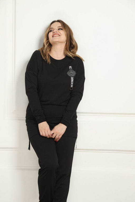 Туника AMORI 6357 черный  фото 2