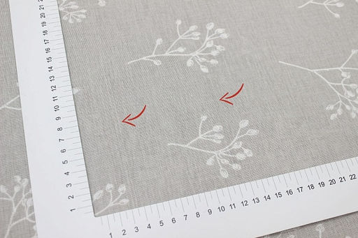 Бязь Гербарий - веточки, (комп), ш.2.2м, хлопок-100%, 115гр/м.кв - Купава фото 4