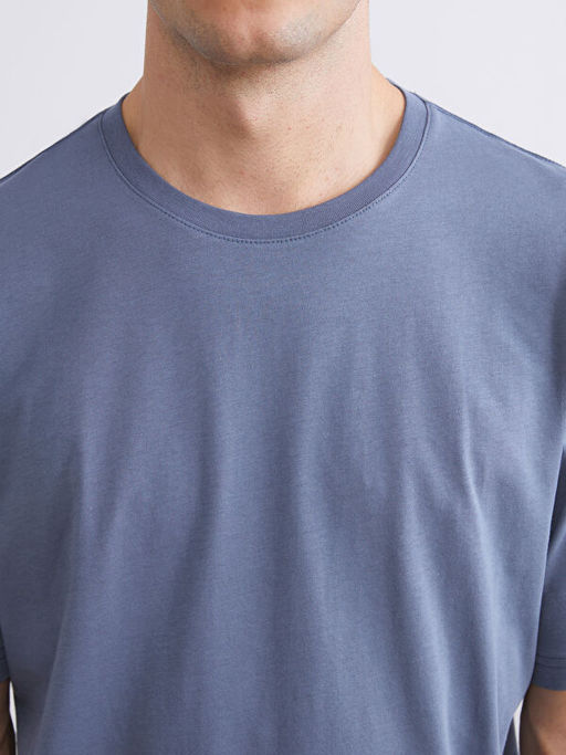 Bisiklet Yaka Penye Erkek Ti??rt