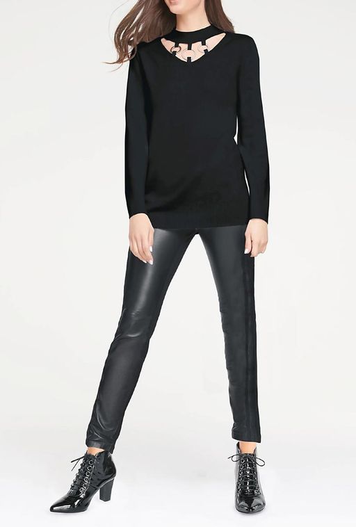 Пуловер, черный - Ashley brooke фото 3