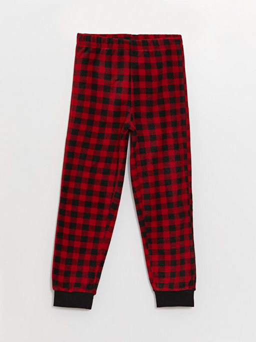 Beli Lastikli Ekose Polar Erkek ?ocuk Pijama Alt
