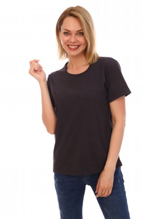 Футболка с отворотами (Антрацит) - Итос-плюс фото 2