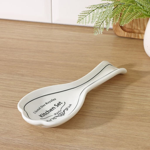 Аксессуары для кухни Доляна Уют, 4 предмета, дозатор 300 мл, мыльница, подставка для губки, подставка для ложки, белые фото 4