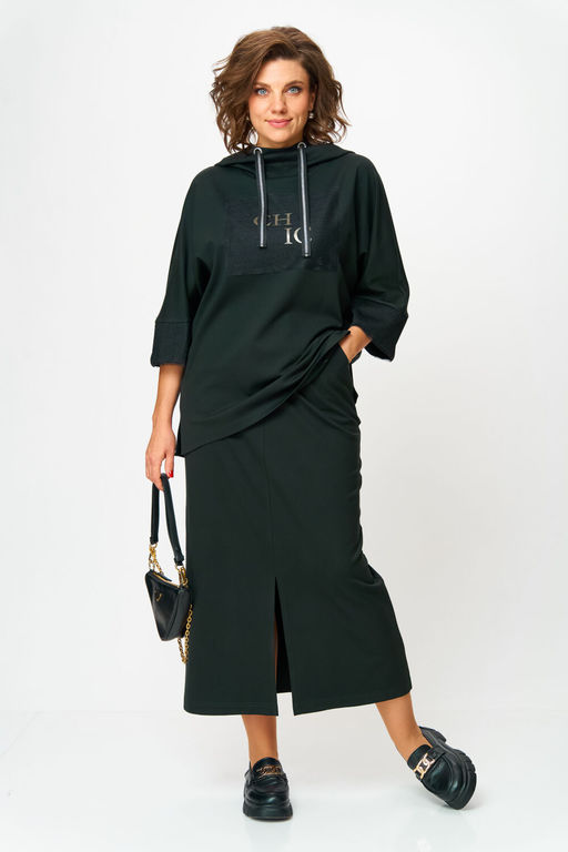 Костюм Michel Chic 1438 изумрудный фото 3