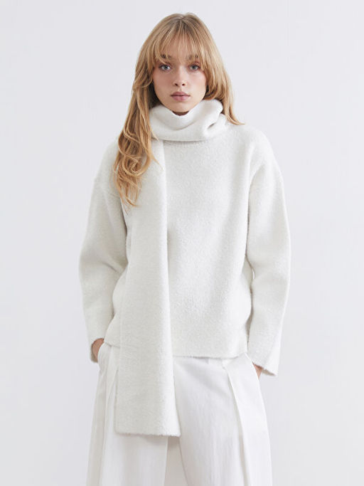 ?al Yaka Kad?n Triko Kazak