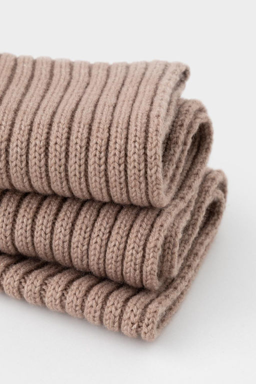 Crockid _ КВ 15009/24ш/бархатный беж шарф-снуд дет