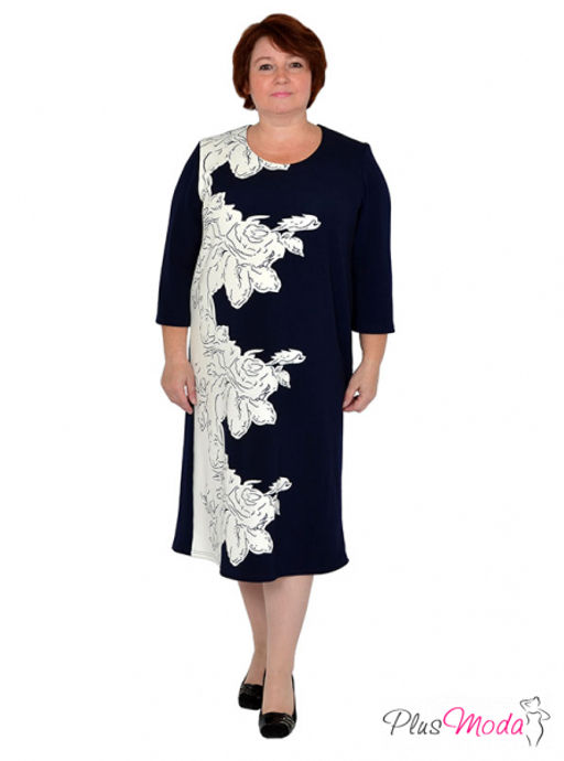 Платье Модель №500 размеры 44-82 - Plusmoda фото 7