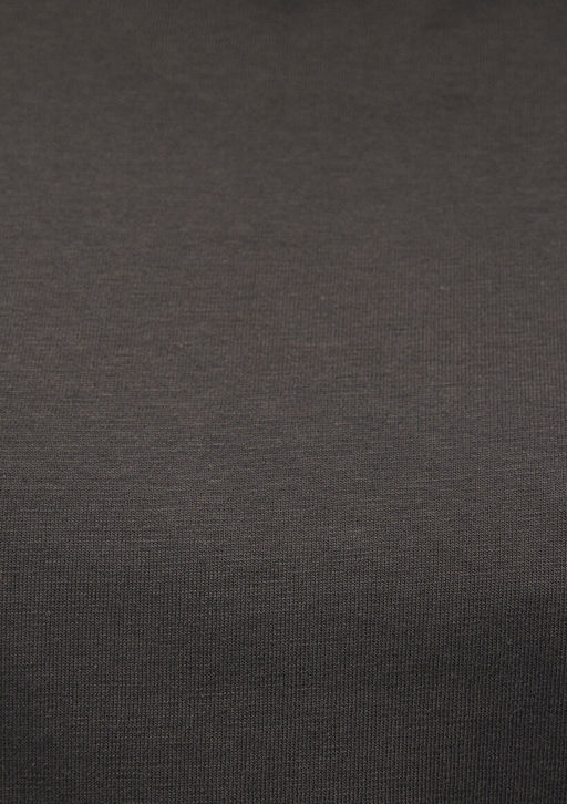 Bisiklet Yaka Gri Basic Tisort - Mavi фото 6